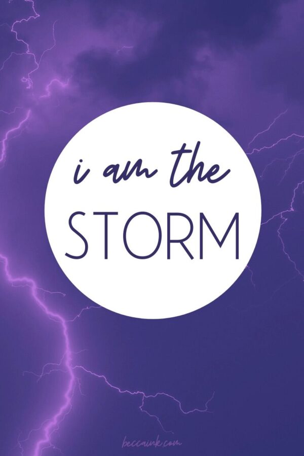 I am the Storm