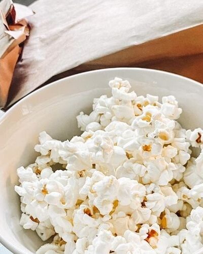 Popcorn Hack: The Frugal Healthy Way to Make Popcorn in a Paper Bag. Learn how to make healthy popcorn in the a paper bag using simply popcorn kernels (and nothing else) with this easy and affordable popcorn hack. It's healthy, low calorie and super affordable. This popcorn hack for making popcorn in a paper bag is also great in a pinch if you've run out of your microwavable version and don't feel like making a trip to the store. Just keep popcorn kernels in your pantry for emergencies.