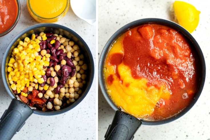 cooking quick heart healthy vegetarian pumpkin chili as a fall dinner idea