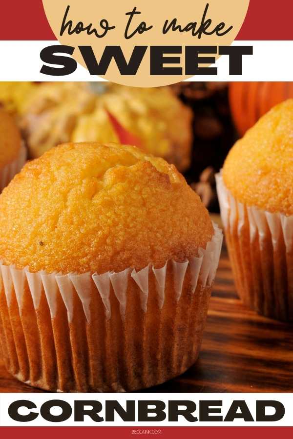 Sweet Cornbread Recipe: A Moist Sweet Cornbread with Just 4 Ingredients. This sweet cornbread recipe bakes up a moist, cake like kid-friendly cornbread that will have you and your family coming back for seconds! If your kids hate cornbread, or you simply don't care for cornbread that's dry and crumbly, then bake up this easy alternative! Made with just 4-ingredients, this cornbread recipe is so easy and is the perfect side to your favorite dinner dishes.