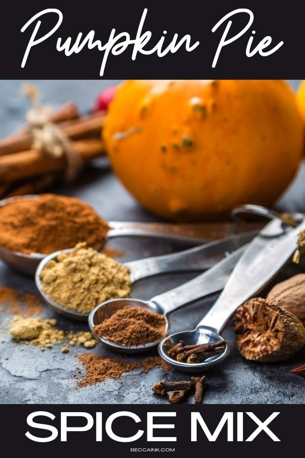 Pumpkin pie spice mix recipe. Try this recipe for pumpkin pie spice mix when making a homemade pumpkin pie recipe from scratch. You can use a pre-made pumpkin pie spice mix for my homemade pumpkin pie recipe with condensed milk or you can save money and give your holiday desserts a flavor boost by making your own pumpkin pie spice mix recipe. Discover my easy recipe for pumpkin pie spice mix to give your scratch made pumpkin pies the perfect fall flavor this holiday season!