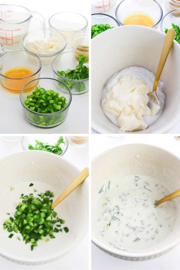 how to make jalapeno ranch dip