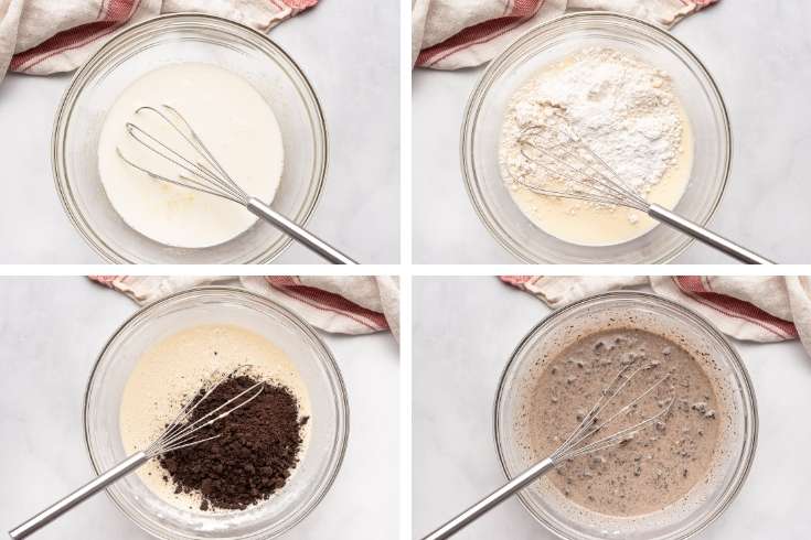breakfast ideas how to make chocolate breakfast waffles (1)