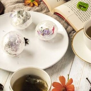 photo of green tea bombs