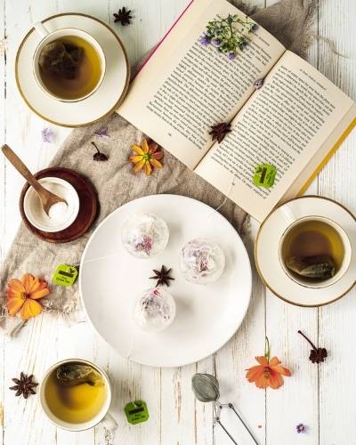 how to make green tea bombs