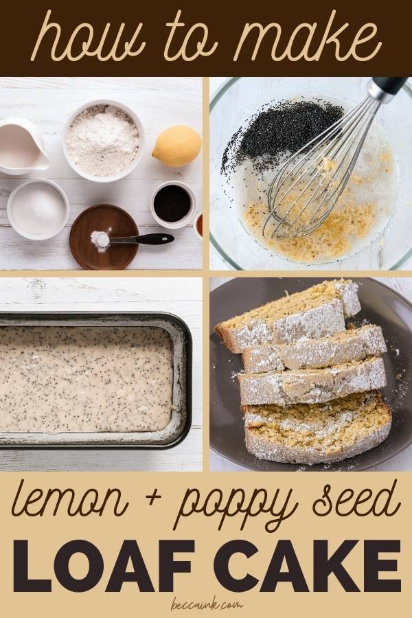 how to make lemon poppy seed cake from scratch