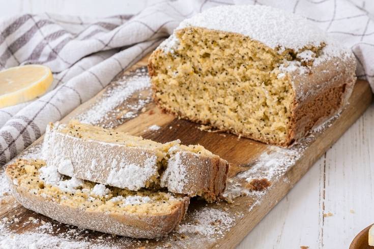 lemon poppy seed loaf cake recipe without eggs citrus desserts