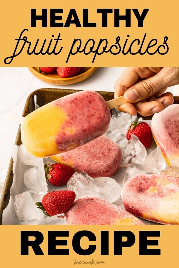 healthy fruit popsicles recipe