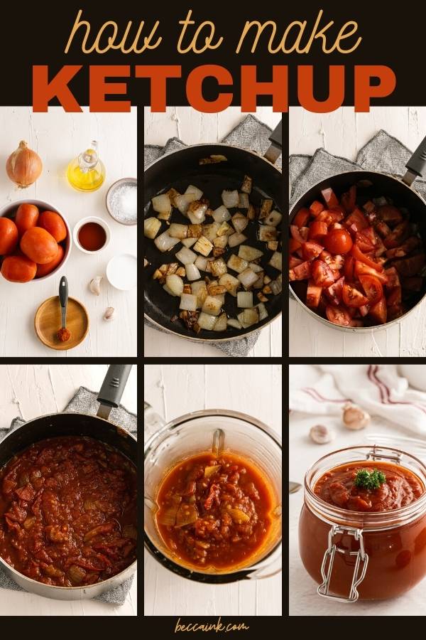 how to make homemade ketchup