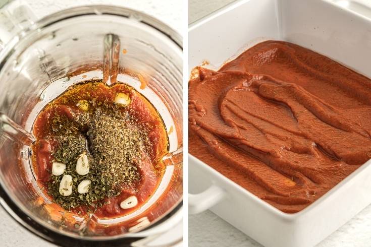 how to make tomato sauce for vegetarian low carb ravioli