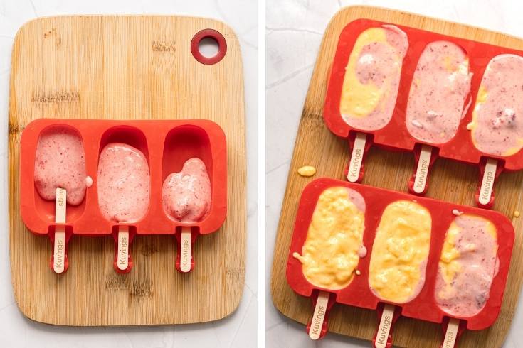 popsicle mold for healthy popsicles with fruit
