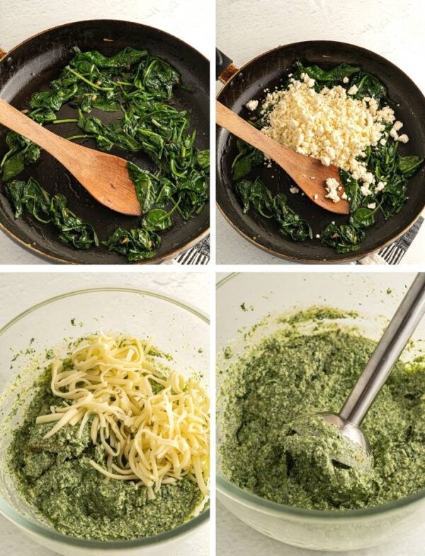 spinach and ricotta filling