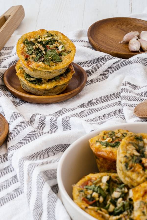 zucchini egg muffins