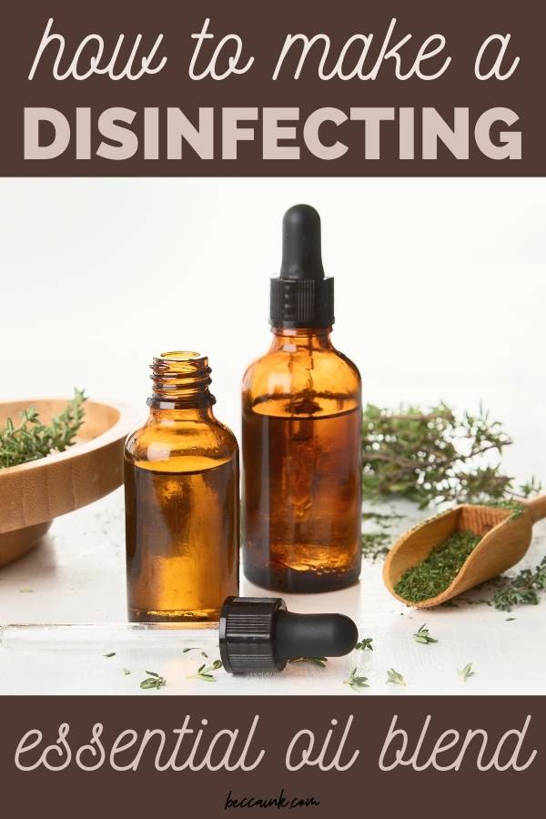 disinfecting essential oil blend