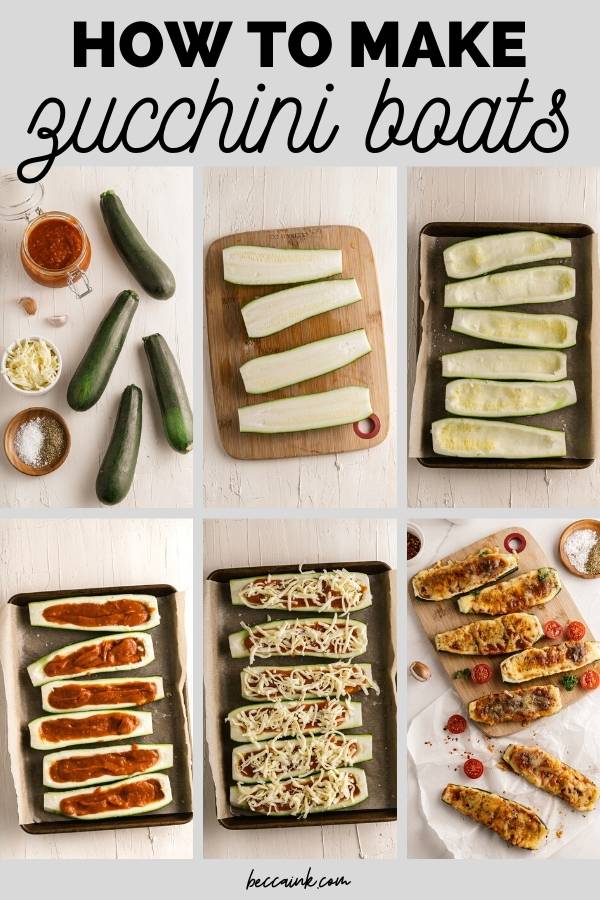 how to make zucchini boats
