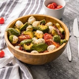 roasted tomato caprese salad recipe