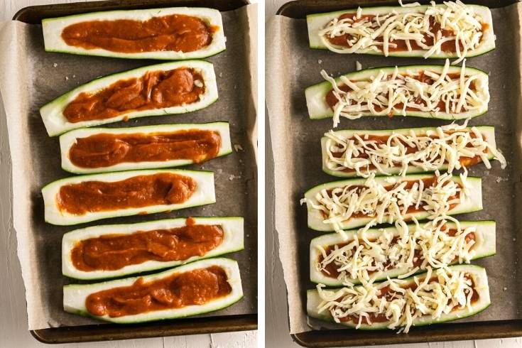 stuff zucchini with vegetarian stuffed zucchini boats ingredients