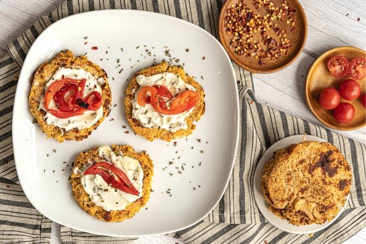 cauliflower pancakes