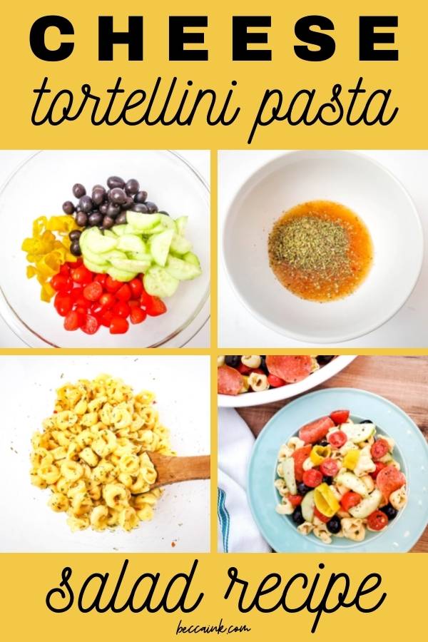 cheese tortellini pasta salad
