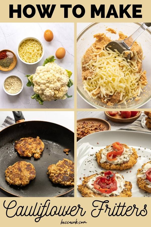how to make cauliflower pancakes (1)