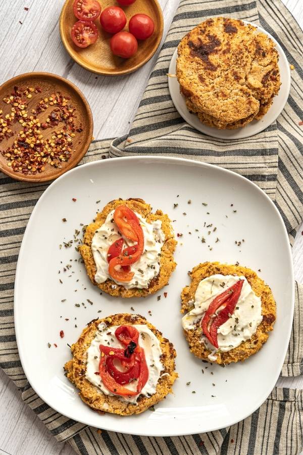 how to make cauliflower pancakes