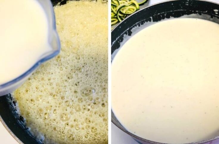 how to make homemade alfredo sauce with milk from scratch