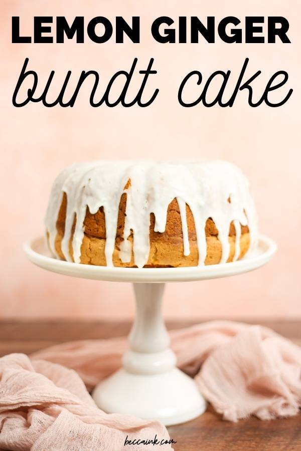 lemon ginger bundt cake recipe