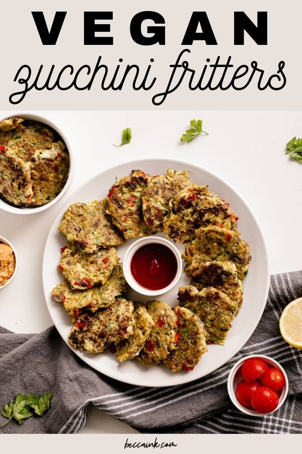 vegan vegetable fritters recipe