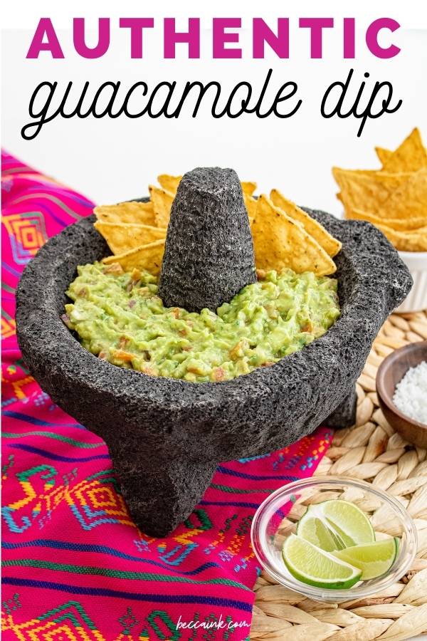 authentic Mexican guacamole