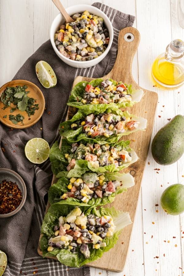 healthy Mexican Lettuce Wraps