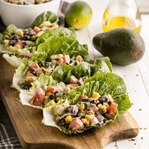 how to make mexican lettuce wraps