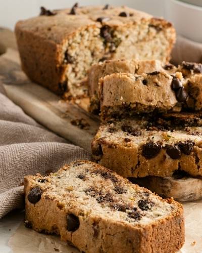how to make vegan zucchini bread with chocolate chips