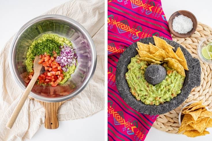 traditional mexican guacamole