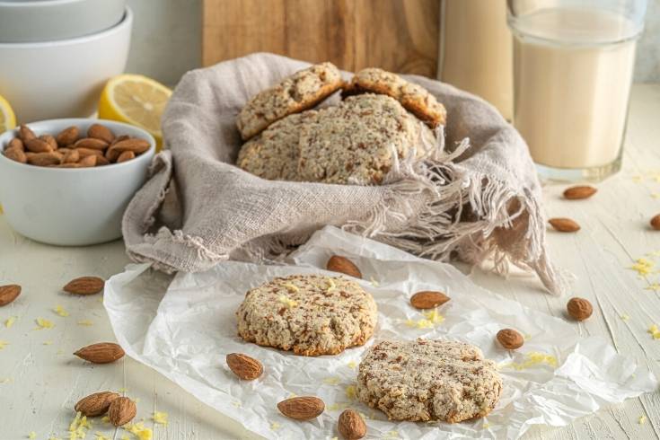 vegan lemon almond cookies (1)