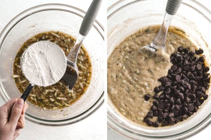 vegan zucchini bread recipe with chocolate chips