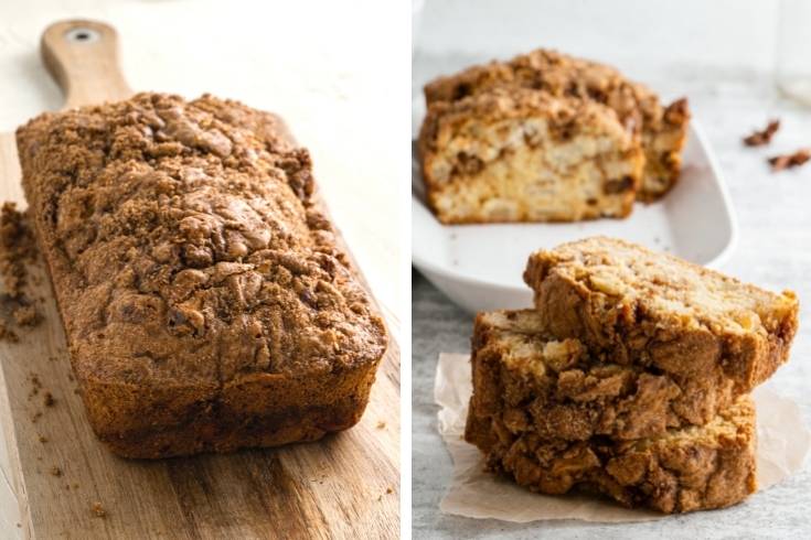 quick apple bread recipe with cinnamon swirl