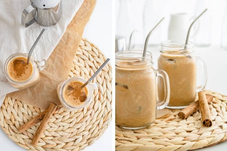 vegan pumpkin spice latte