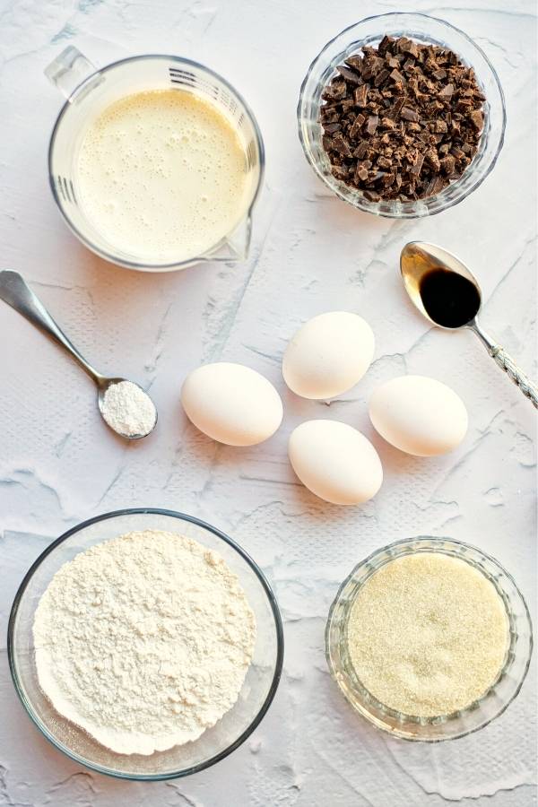 buche de noel cake ingredients