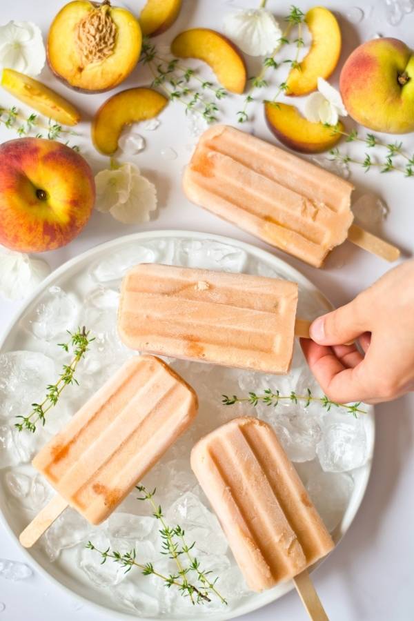 healthy fruit popsicles