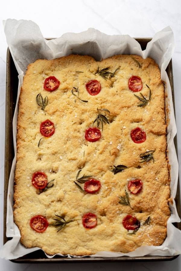 Almond Flour Focaccia Bread Recipe