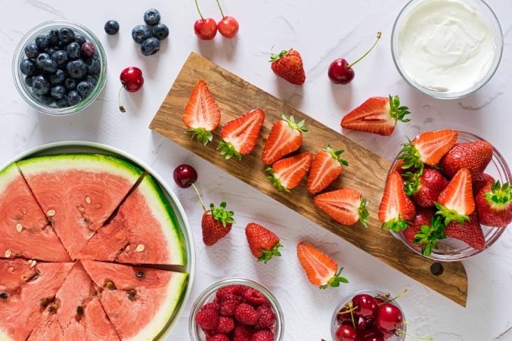 healthy fruit pizza ingredients