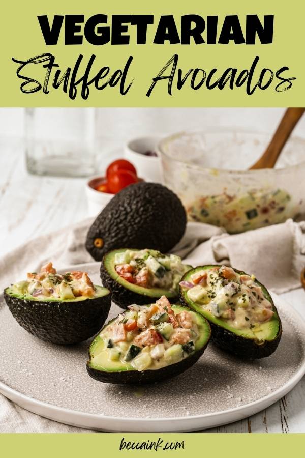 healthy stuffed avocados