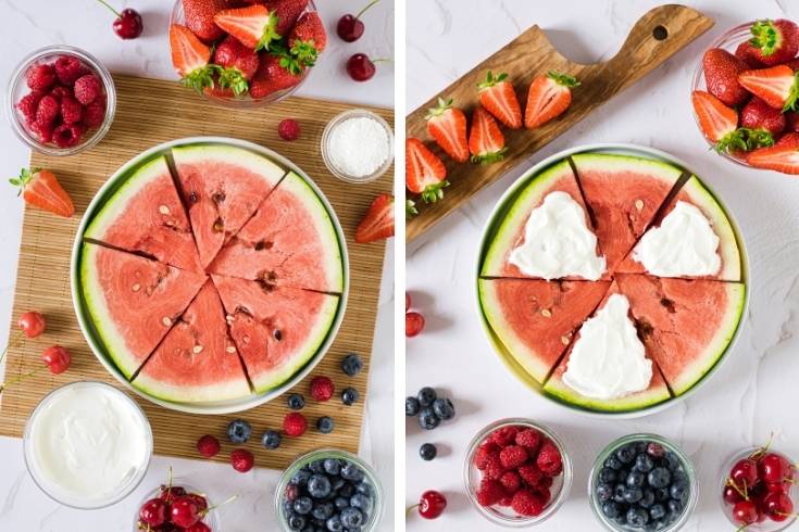 watermelon fruit pizza recipe
