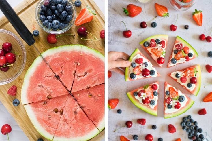 watermelon pizza