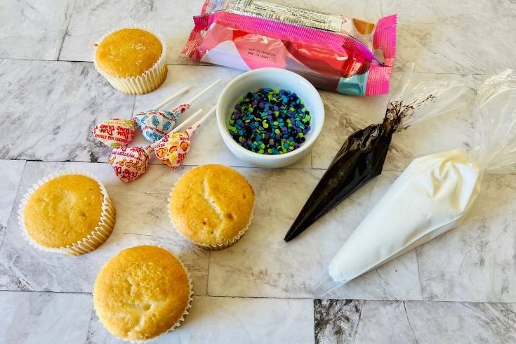 ghost halloween cupcake ingredients