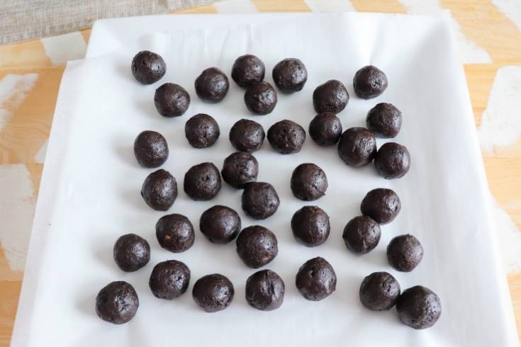 cream cheese oreo truffles