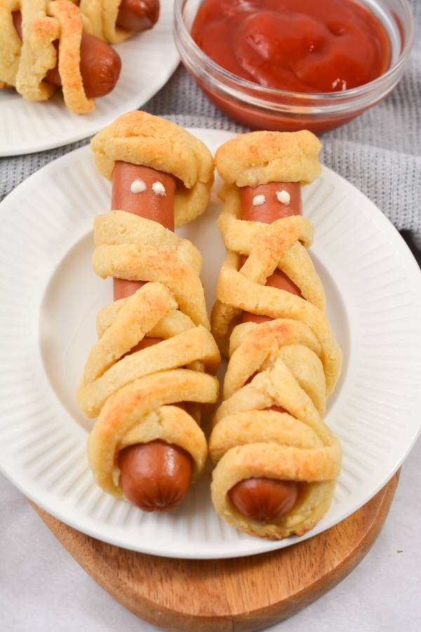 gluten free mummy dogs