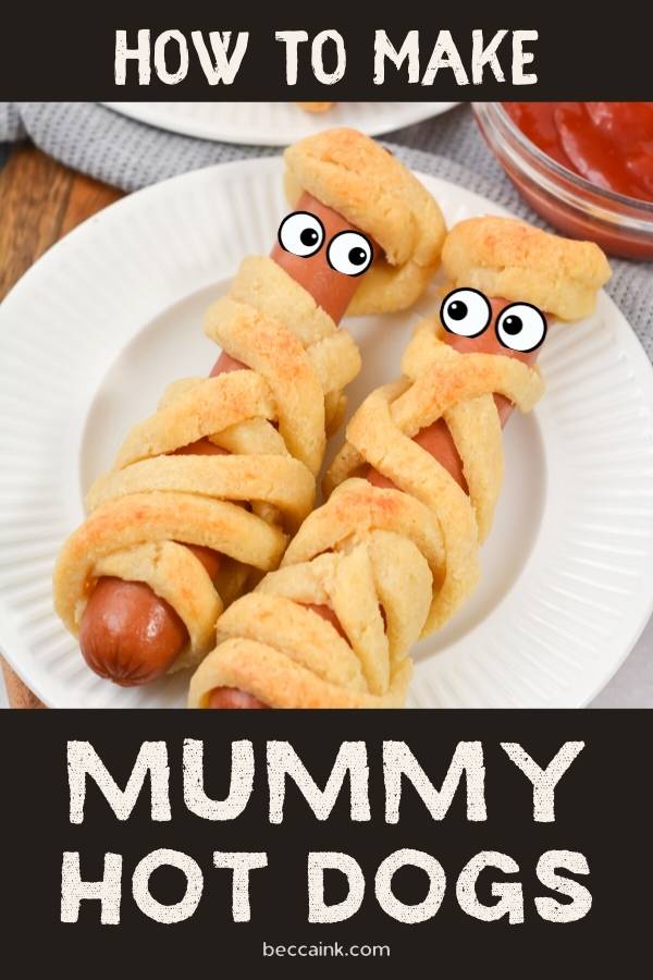 how to make mummy hot dogs