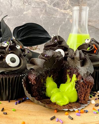 how to make slime cupcakes
