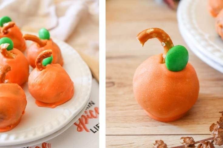 pumpkin oreo cookie balls